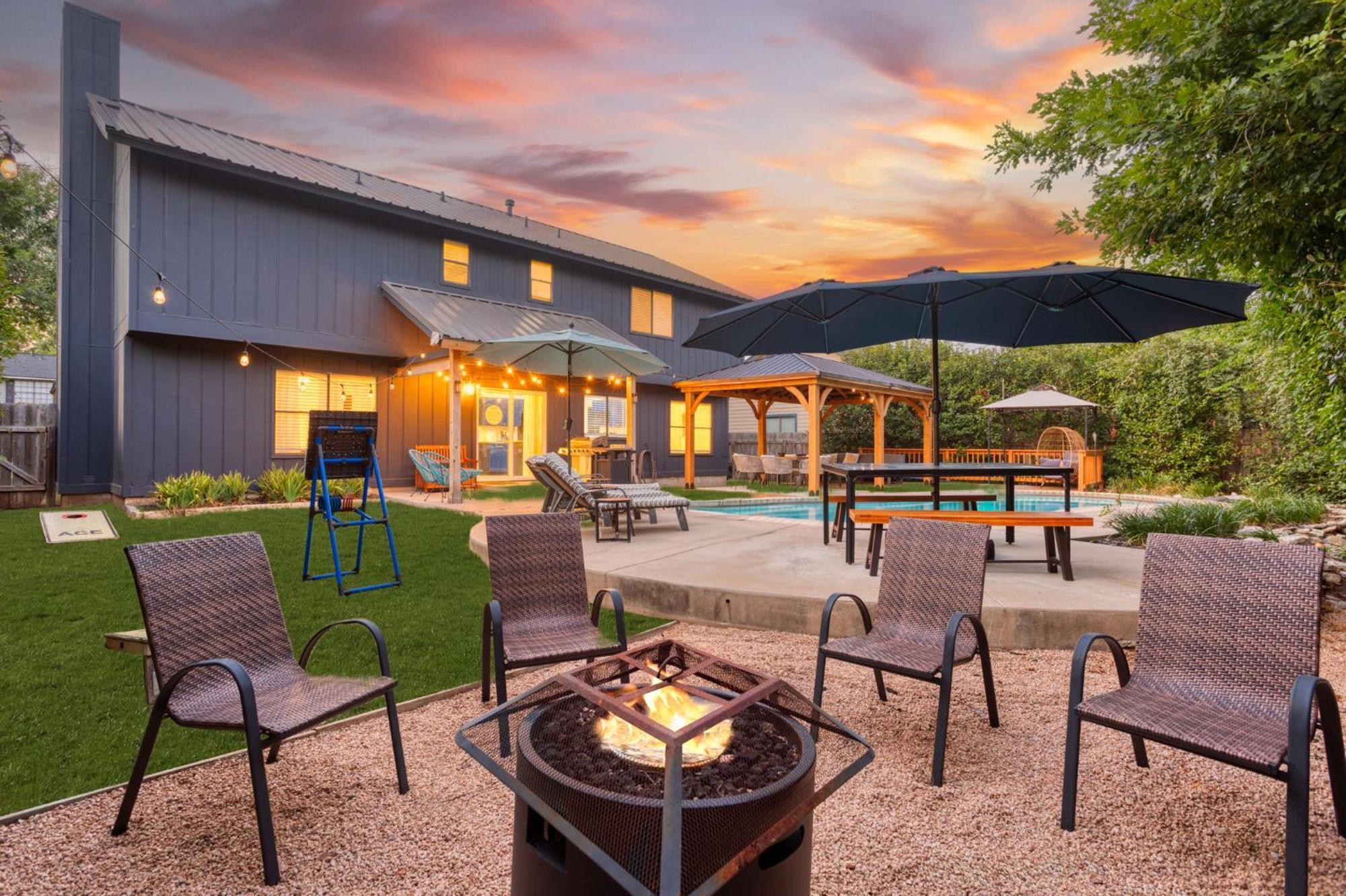 Timeless-Texas-Inn - Heated Pool Oasis & Lux Vibe Round Rock Kültér fotó